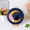 Louise Maelys Cat Moon Embroidery Kits for Beginners with Floral Pattern,Adults Starter Cross Stitch Kit DIY Needlepoint
